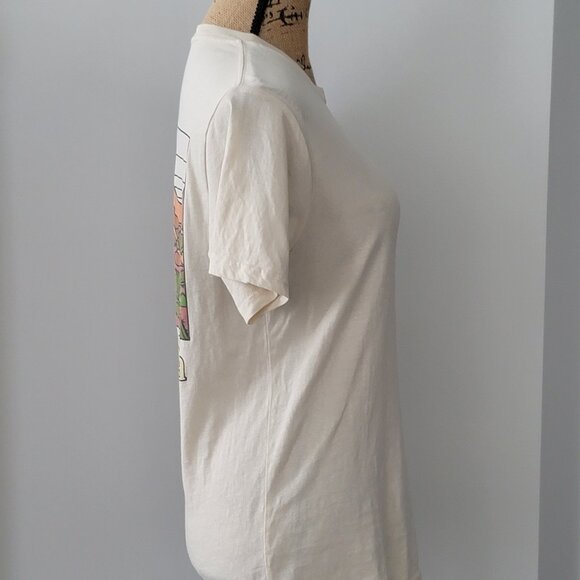 Ladies Columbia Cream Colored T-shirt Small - Picture 2 of 10